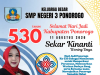 Keluarga Besar SMPN 3 Ponorogo Mengucapkan Selamat Hari Jadi Ke-530 Kabupaten Ponorogo: Sekar Kinanthi Wening Daya