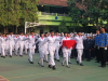 Cetak Sejarah Baru, SMPN 5 Ponorogo Hadirkan Aksi Paskibra SPENLA Formasi Garuda di Upacara HUT RI Ke-81