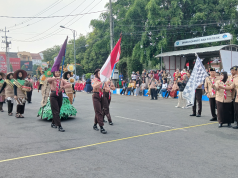Kreatif & Produktif! Kwarcab Ponorogo Gelar Lomba Kirab & Karnaval Pramuka Bertema Ketahanan Pangan