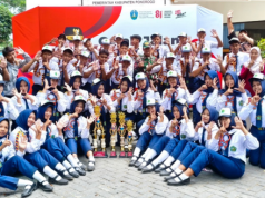 Luar Biasa, MTsN 6 Ponorogo Sabet Juara Umum Lomba PBB & Yel-Yel Kabupaten 2026
