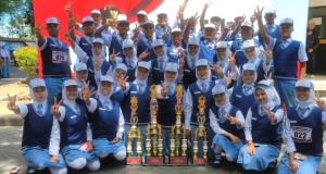 Luar Biasa, MAN 2 Ponorogo Borong 4 Trofi Juara 1 Putra Putri Sekaligus Lomba PBB & Yel-Yel SMA/SMK/MA Tingkat Kabupaten