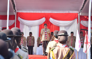 Puncak Peringatan HUT Ke-65 Gerakan Pramuka di Ponorogo, Dandim 0802 Tekankan Pentingnya Karakter dan Swasembada Pangan