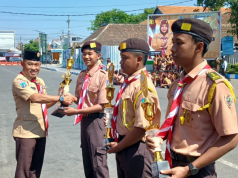Juara 1 Kirab Karnaval & Publikasi Digital, SMAN 3 Ponorogo Buktikan Kualitas Pramuka Penegak