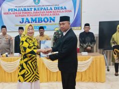 Resmi Dilantik, Didik Tri Widodo Jabat Pj Kades Jambon Gantikan Munarsih yang Bawa Desa Jadi Mandiri