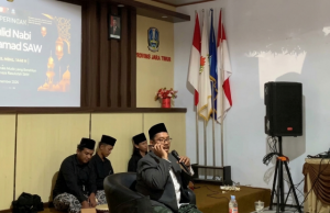 Gandeng Ustadz Muda Gontor, SMK PGRI 1 Ponorogo Perkuat Karakter Siswa di Pengajian Maulid Nabi Muhammad SAW