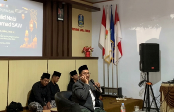 Gandeng Ustadz Muda Gontor, SMK PGRI 1 Ponorogo Perkuat Karakter Siswa di Pengajian Maulid Nabi Muhammad SAW