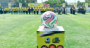 Kompetisi Bahlil Mini Soccer di Ponorogo Resmi Dibuka Ketua DPD Golkar Jatim Ali Mufthi