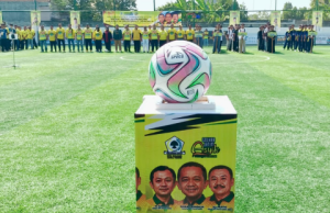 Kompetisi Bahlil Mini Soccer di Ponorogo Resmi Dibuka Ketua DPD Golkar Jatim Ali Mufthi