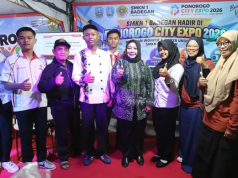 Inovasi & Karya Unggulan Siswa SMKN 1 Badegan di Ponorogo City Expo Diapresiasi Plt Bupati Lisdyarita