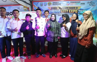 Inovasi & Karya Unggulan Siswa SMKN 1 Badegan di Ponorogo City Expo Diapresiasi Plt Bupati Lisdyarita