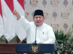 Presiden Prabowo Teriakkan ‘Free Palestine’ di Hadapan Ribuan Santri Gontor Ponorogo