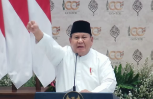 Presiden Prabowo Teriakkan ‘Free Palestine’ di Hadapan Ribuan Santri Gontor Ponorogo