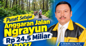 Pusat Akhirnya Setujui Anggaran Jalan Ngrayun Ponorogo Rp 24,5 Miliar di 2027: Berkat Pengawalan Ali Mufthi di DPR RI