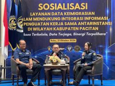 Perkuat Integrasi Informasi, Kantor Imigrasi Ponorogo Sosialisasikan Layanan Data Keimigrasian di Kabupaten Pacitan