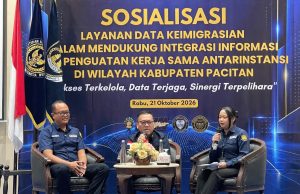 Perkuat Integrasi Informasi, Kantor Imigrasi Ponorogo Sosialisasikan Layanan Data Keimigrasian di Kabupaten Pacitan