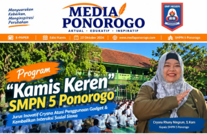 SMPN 5 Ponorogo Sukses Kembangkan “Kamis Keren”: Inovasi Crysna Rhany Ningrum Kembalikan Interaksi Sosial Siswa di Era Digital