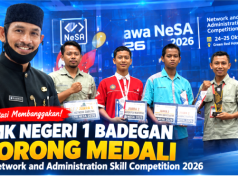 SMK Negeri 1 Badegan Ponorogo Borong Medali di Network and Administration Skill Competition 2026